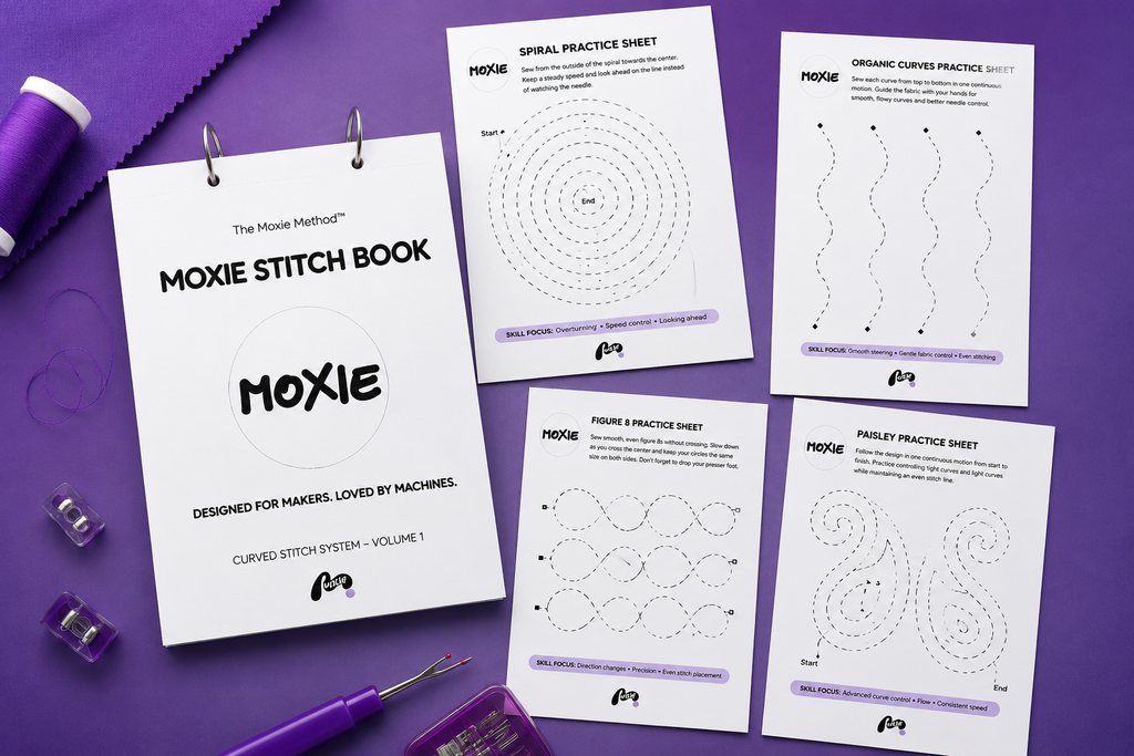Moxie Stitch Book Bundle — Straight + Curved