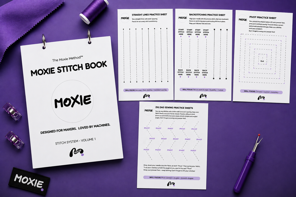 Moxie Stitch Book Bundle — Straight + Curved